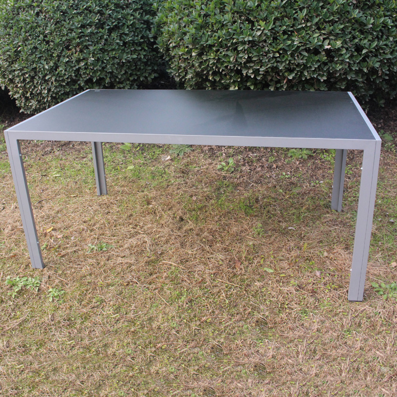 Alum rectangular table