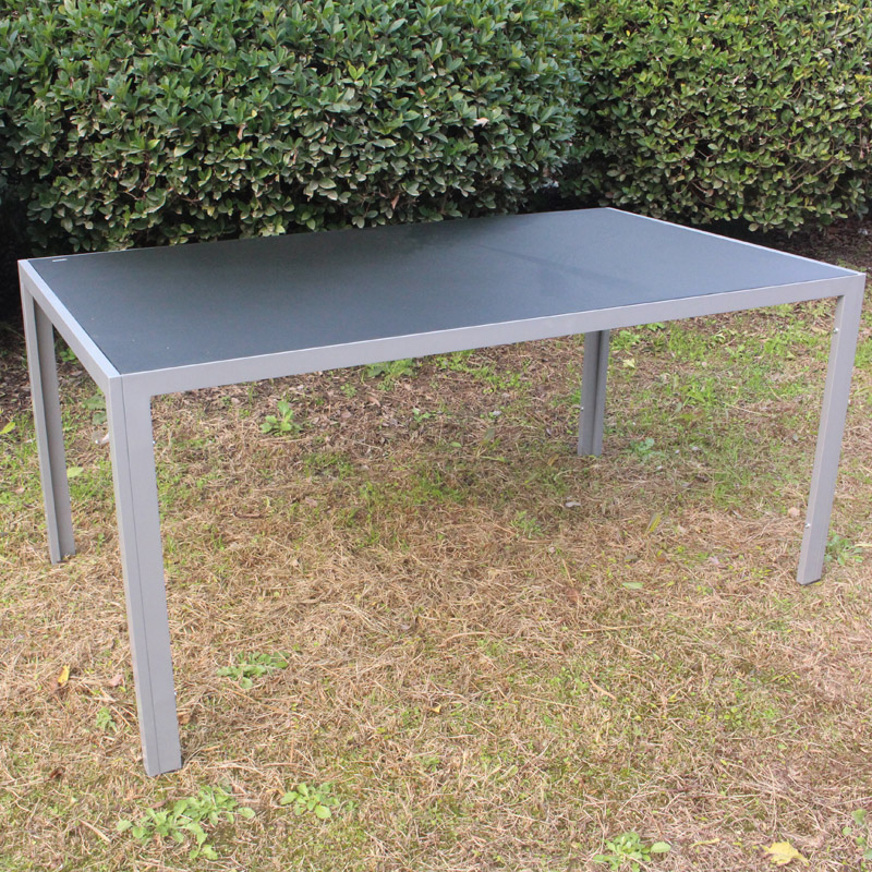 Alum rectangular table